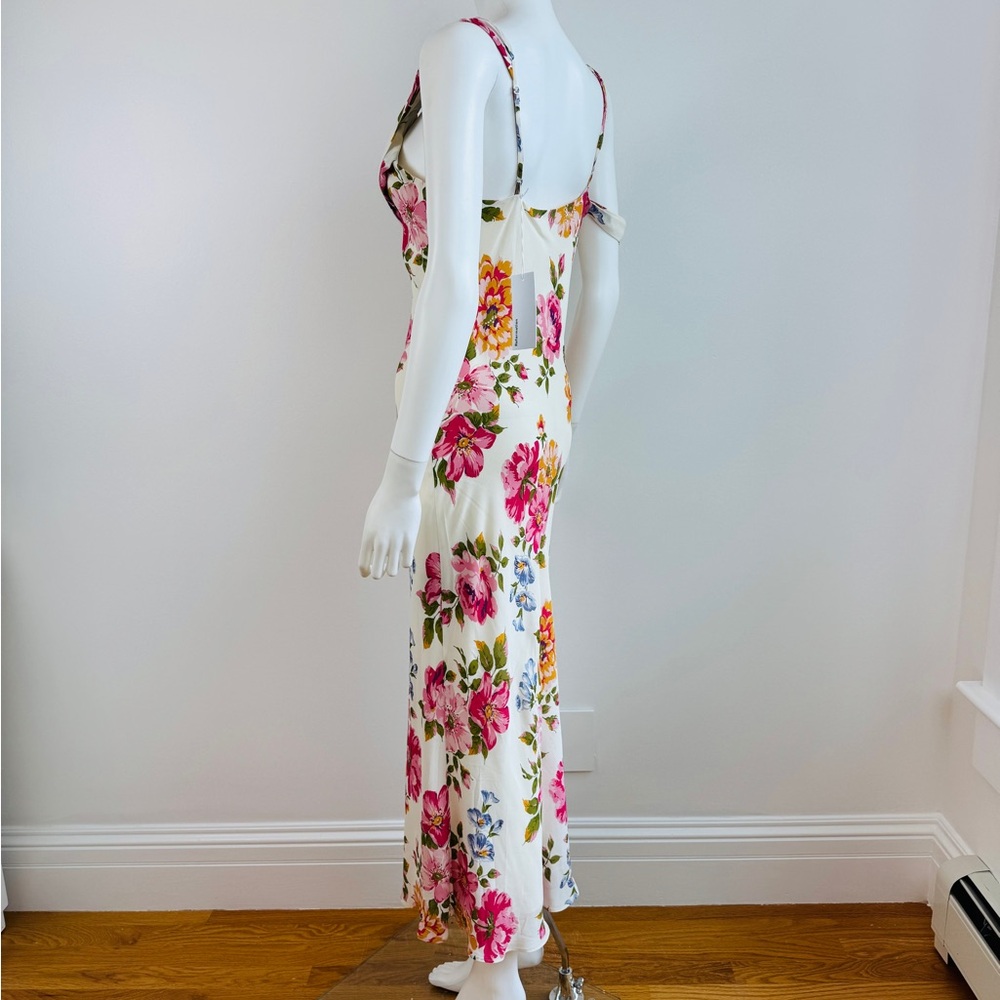 Reformation Floral Cowl Neck Maxi Dress - Picture 7 of 9
